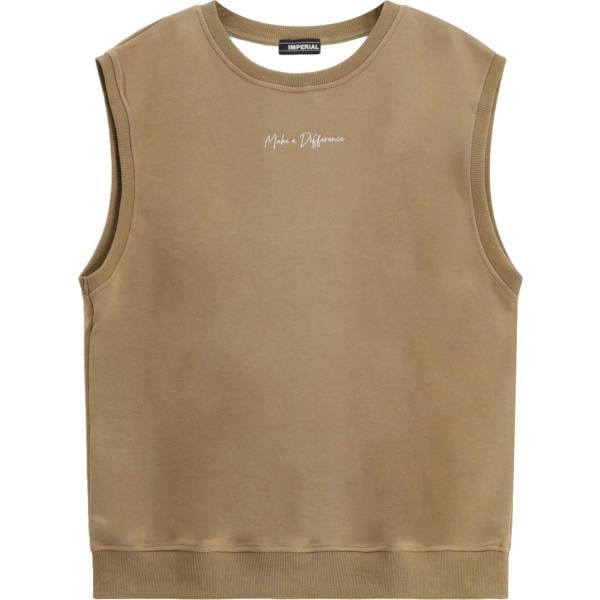 felpe Imperial marrone con stampe