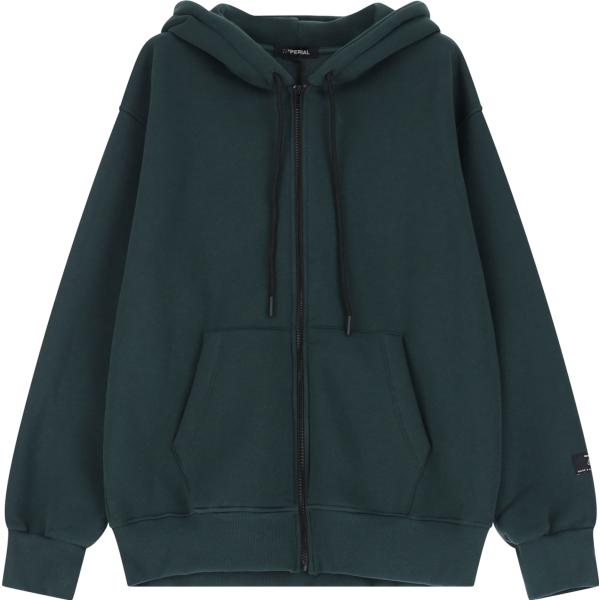 felpe con cappuccio Imperial nero con stampe