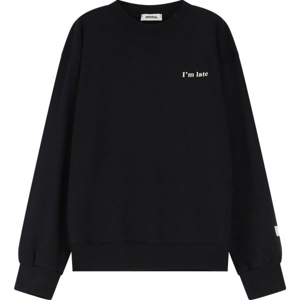 felpe Imperial nero con stampe