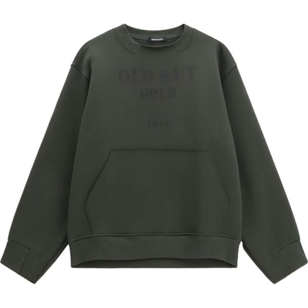 felpe Imperial grigio con stampe