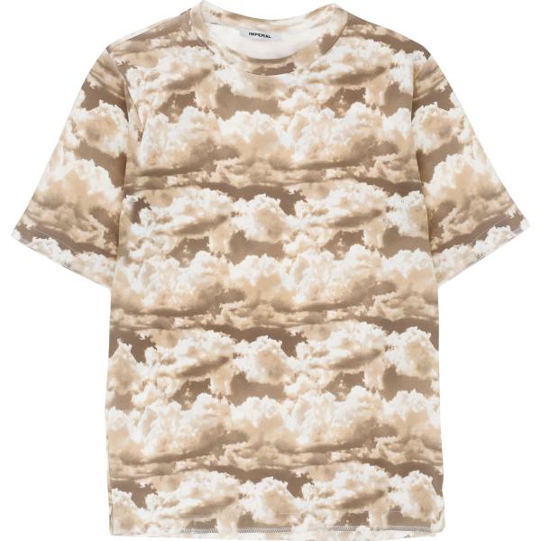 t-shirt Imperial marrone