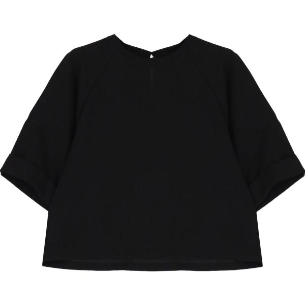 maglieria Imperial nero tinta unita