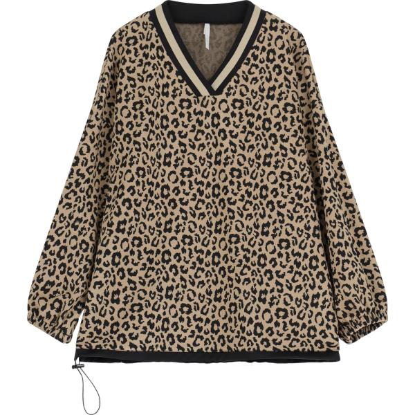 felpe Imperial marrone con stampe