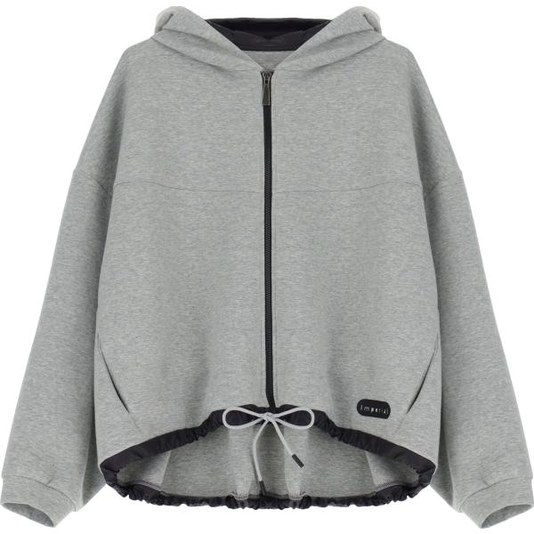 felpe con cappuccio Imperial grigio