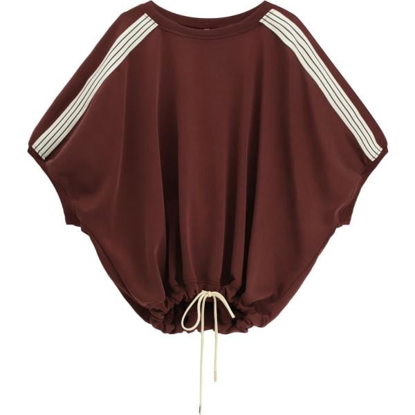 bluse Imperial marrone a righe