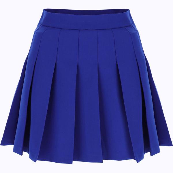 minigonne Imperial blu tinta unita