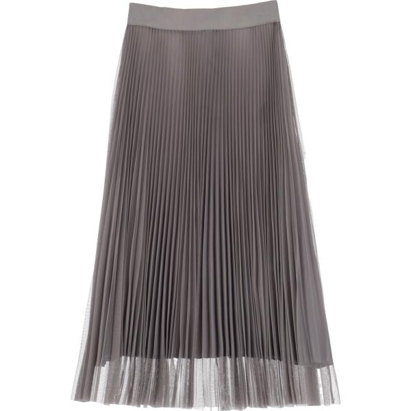 gonne longuette Imperial grigio tinta unita