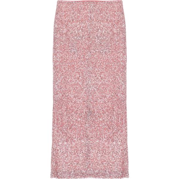 gonne longuette Imperial rosa tinta unita