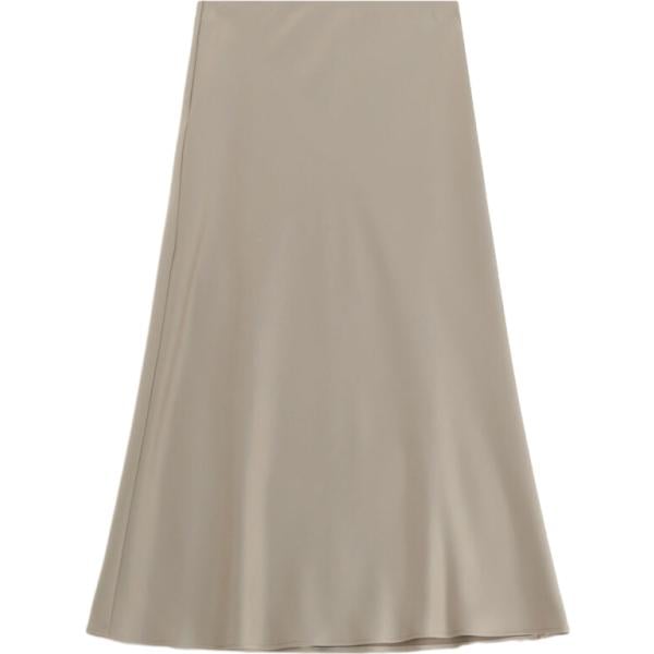 gonne longuette Imperial marrone tinta unita