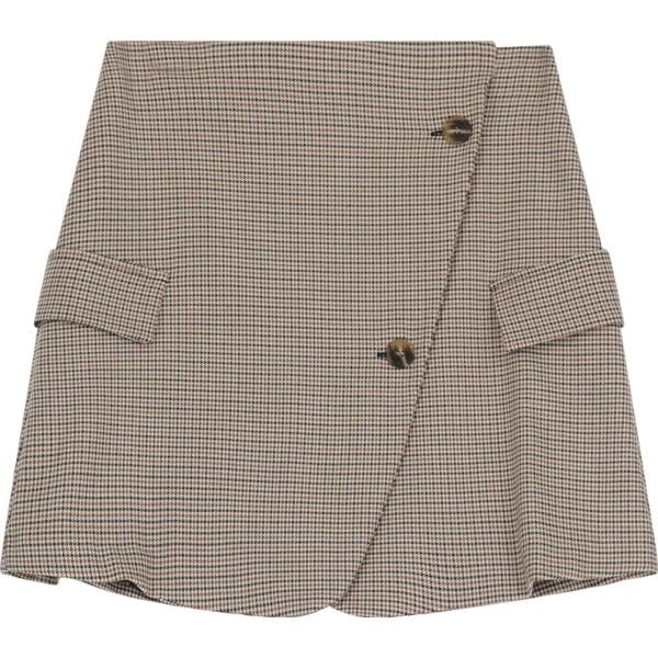 minigonne Imperial grigio a quadri