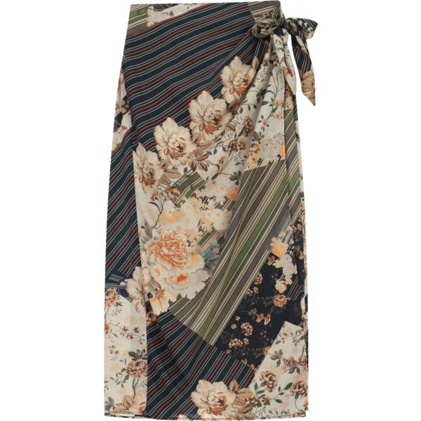 gonne longuette Imperial grigio con stampe