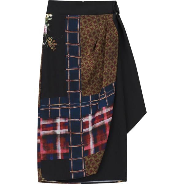 gonne longuette Imperial nero con stampe