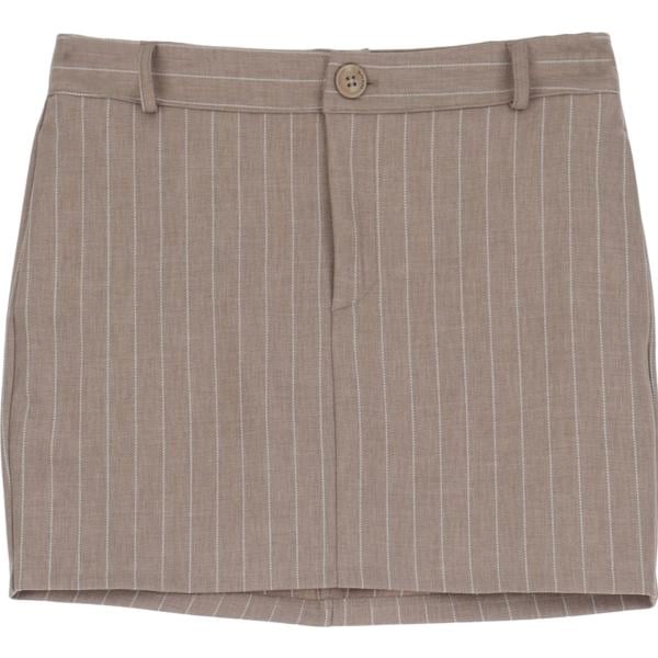 minigonne Imperial marrone a righe