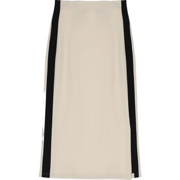 gonne longuette Imperial bianco a righe