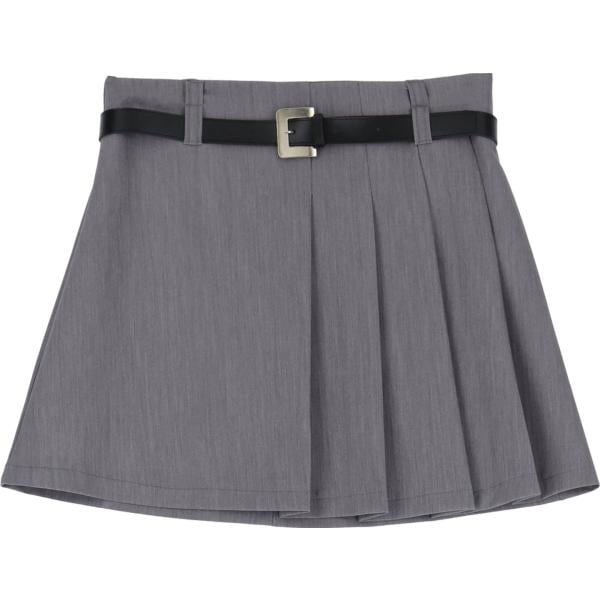 minigonne Imperial grigio tinta unita