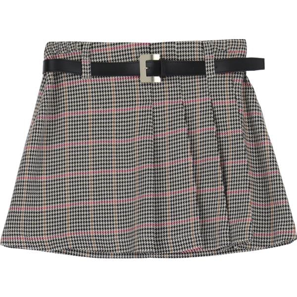 minigonne Imperial grigio a quadri