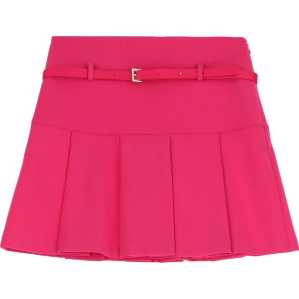 minigonne Imperial rosa tinta unita