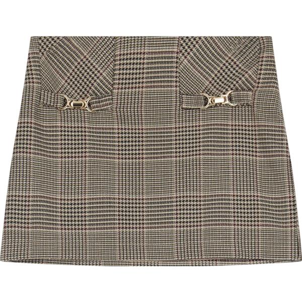 minigonne Imperial verde con stampe
