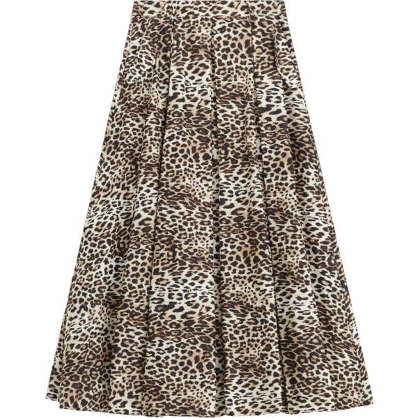 gonne longuette Imperial marrone animalier