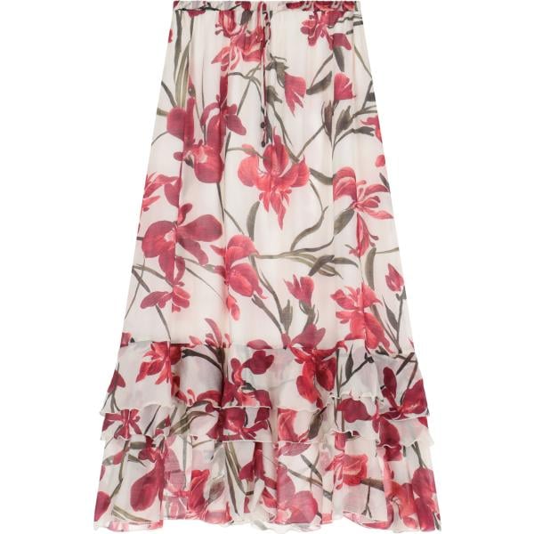 gonne lunghe Imperial bianco a fiori