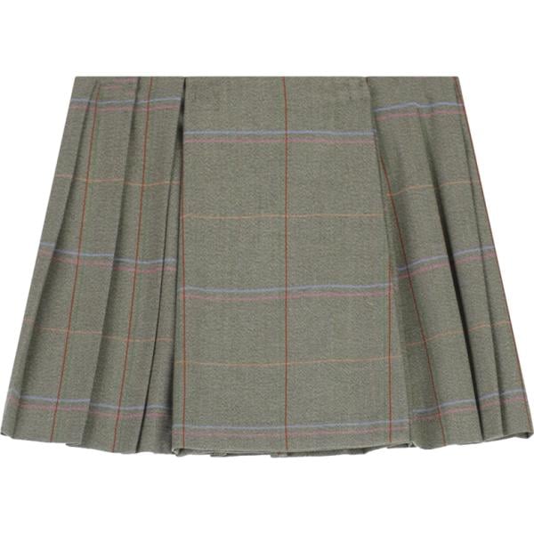 minigonne Imperial grigio a quadri