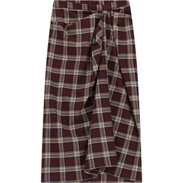 gonne longuette Imperial marrone scozzese