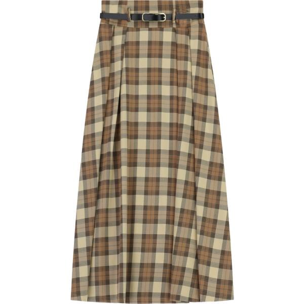 gonne lunghe Imperial marrone a quadri