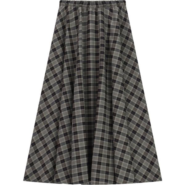 gonne lunghe Imperial grigio a quadri