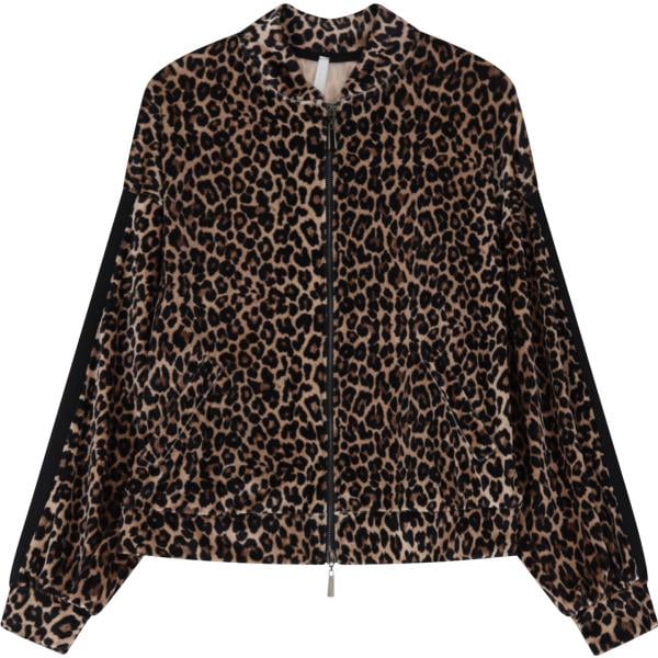bomber Imperial nero animalier