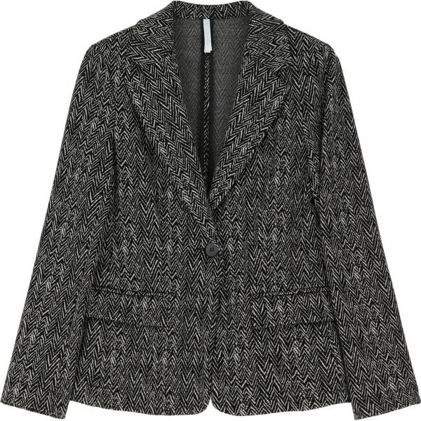 blazer Imperial grigio con stampe