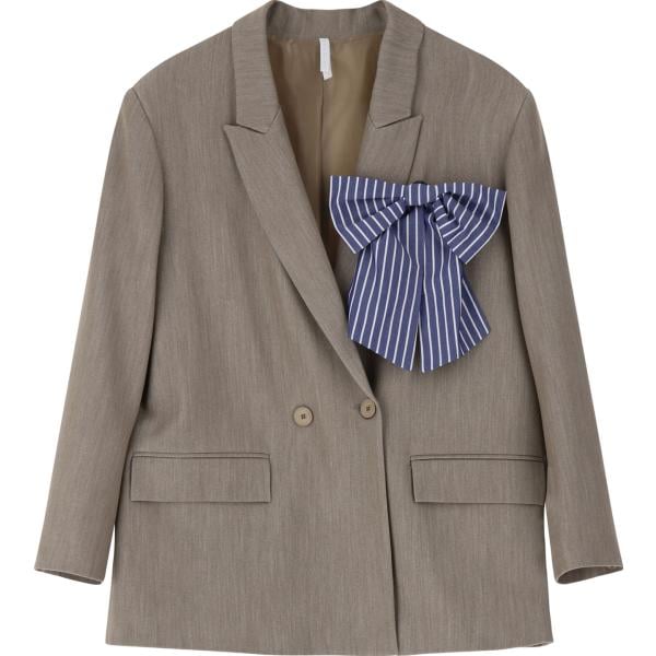blazer Imperial marrone a righe