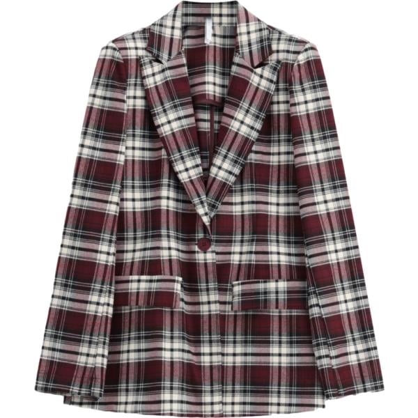 blazer Imperial grigio a quadri