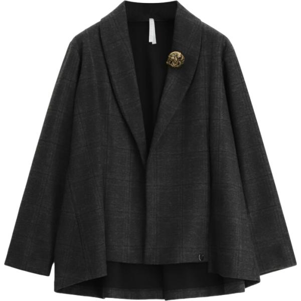 blazer Imperial nero con stampe