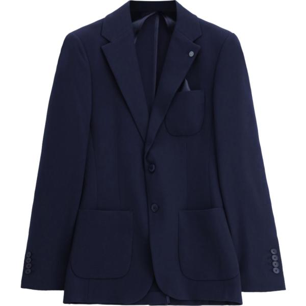 Giacca soprabito da uomo in blu scuro monopetto Imperial