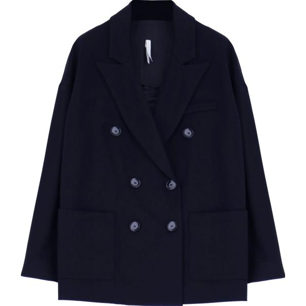 blazer Imperial blu tinta unita