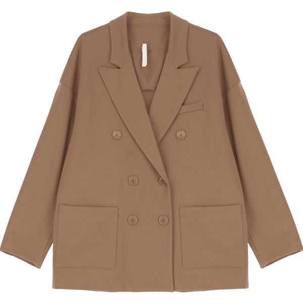 blazer Imperial marrone tinta unita