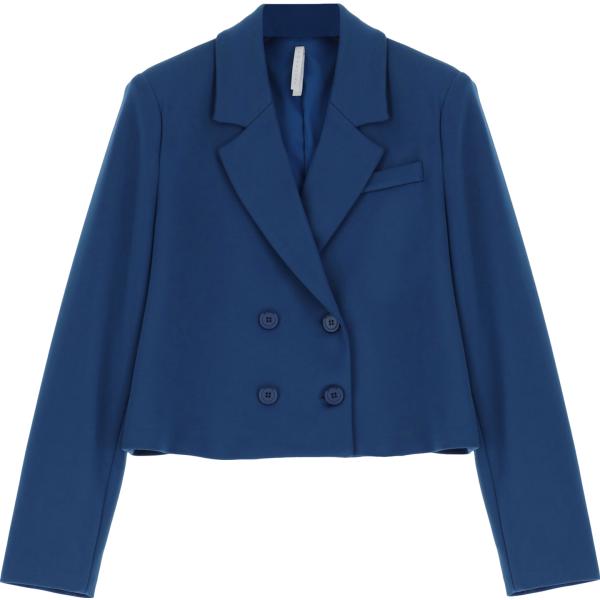 blazer Imperial blu tinta unita