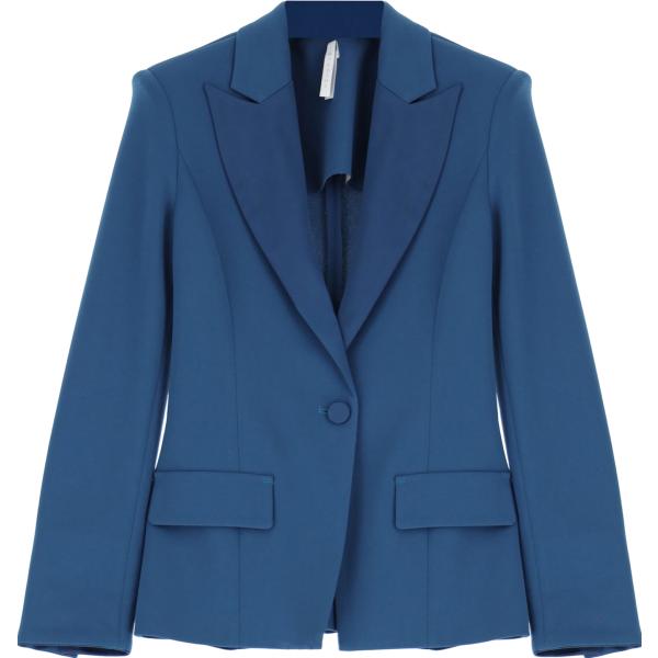 blazer Imperial blu tinta unita