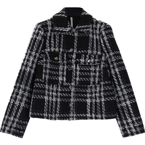 blazer Imperial nero a quadri