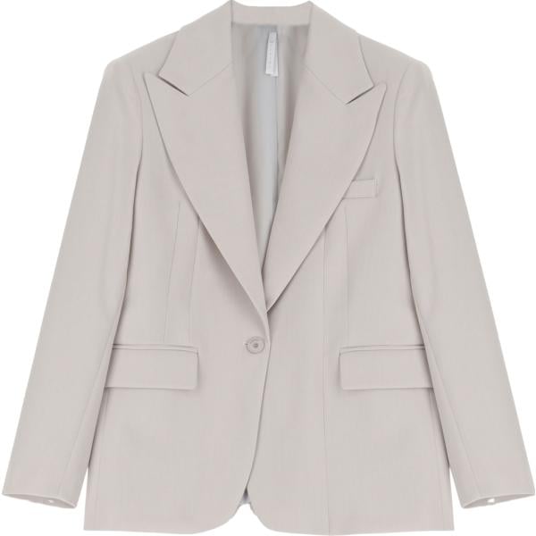 blazer Imperial grigio tinta unita