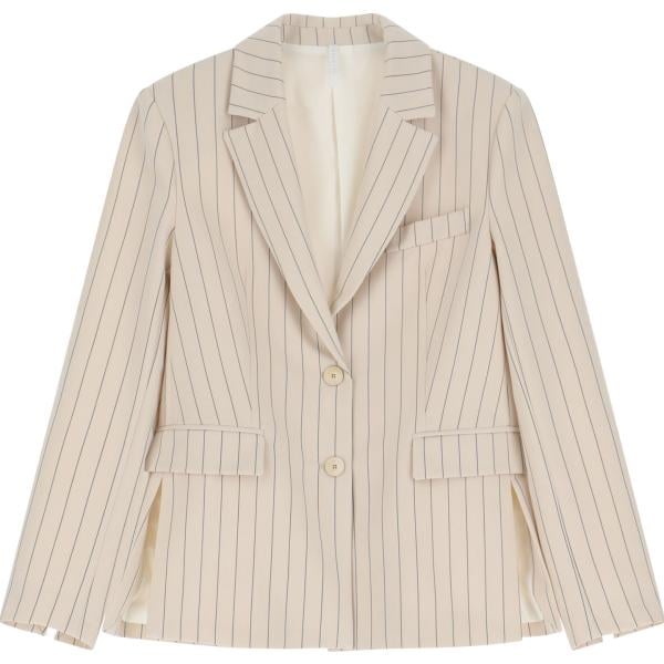 blazer Imperial viola a righe