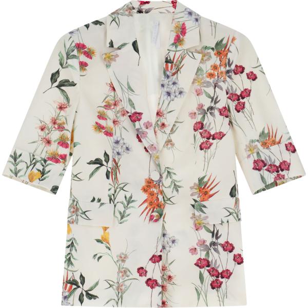 blazer Imperial bianco a fiori