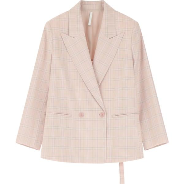 blazer Imperial viola con stampe