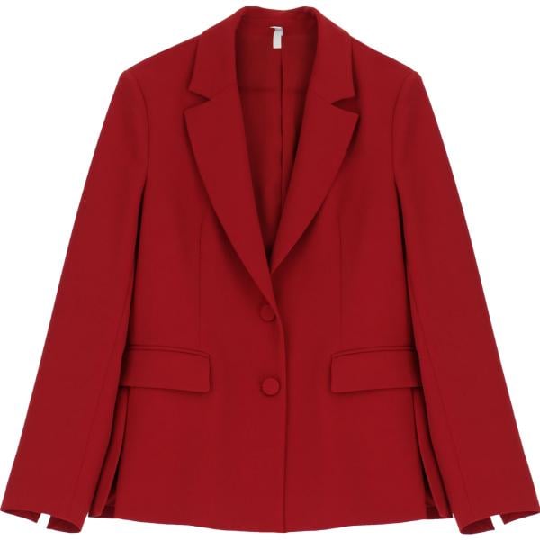 blazer Imperial rosso tinta unita