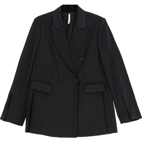 blazer Imperial nero a righe
