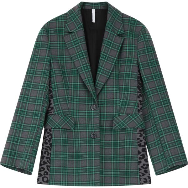 blazer Imperial grigio a quadri