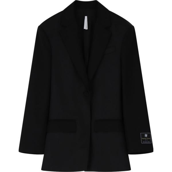 blazer Imperial nero tinta unita