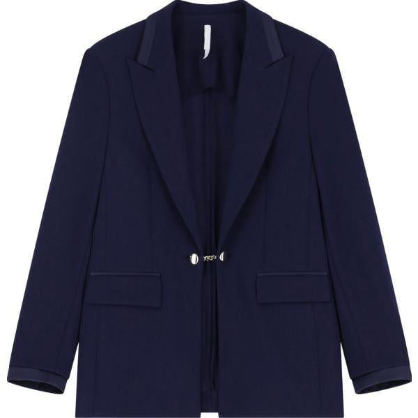 blazer Imperial blu tinta unita