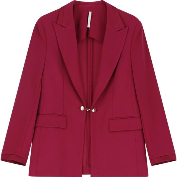 blazer Imperial rosso tinta unita