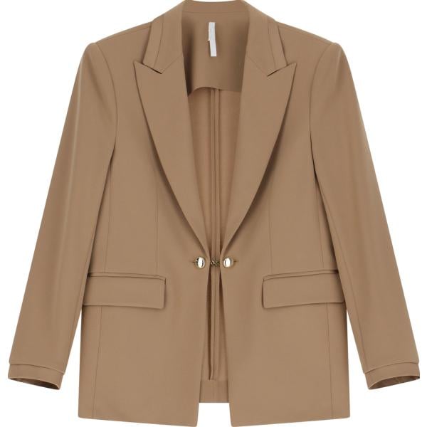 blazer Imperial marrone tinta unita